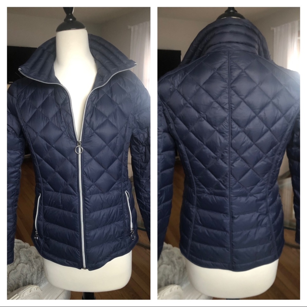 🧥 Navy Light Down Michael Kors Jacket